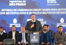 Parceria entre Governo de SP e prefeitura viabiliza câmeras com reconhecimento de placas para motos da PM