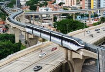 Linha 17-Ouro é inaugurada e passa a ligar ao Aeroporto de Congonhas