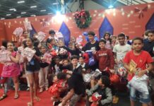 Cantinho da Lu e parceiros realizam jantar de natal para crianças